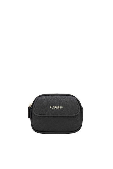 Portefeuille Diana & Co Firenze Noir en Cuir Écologique