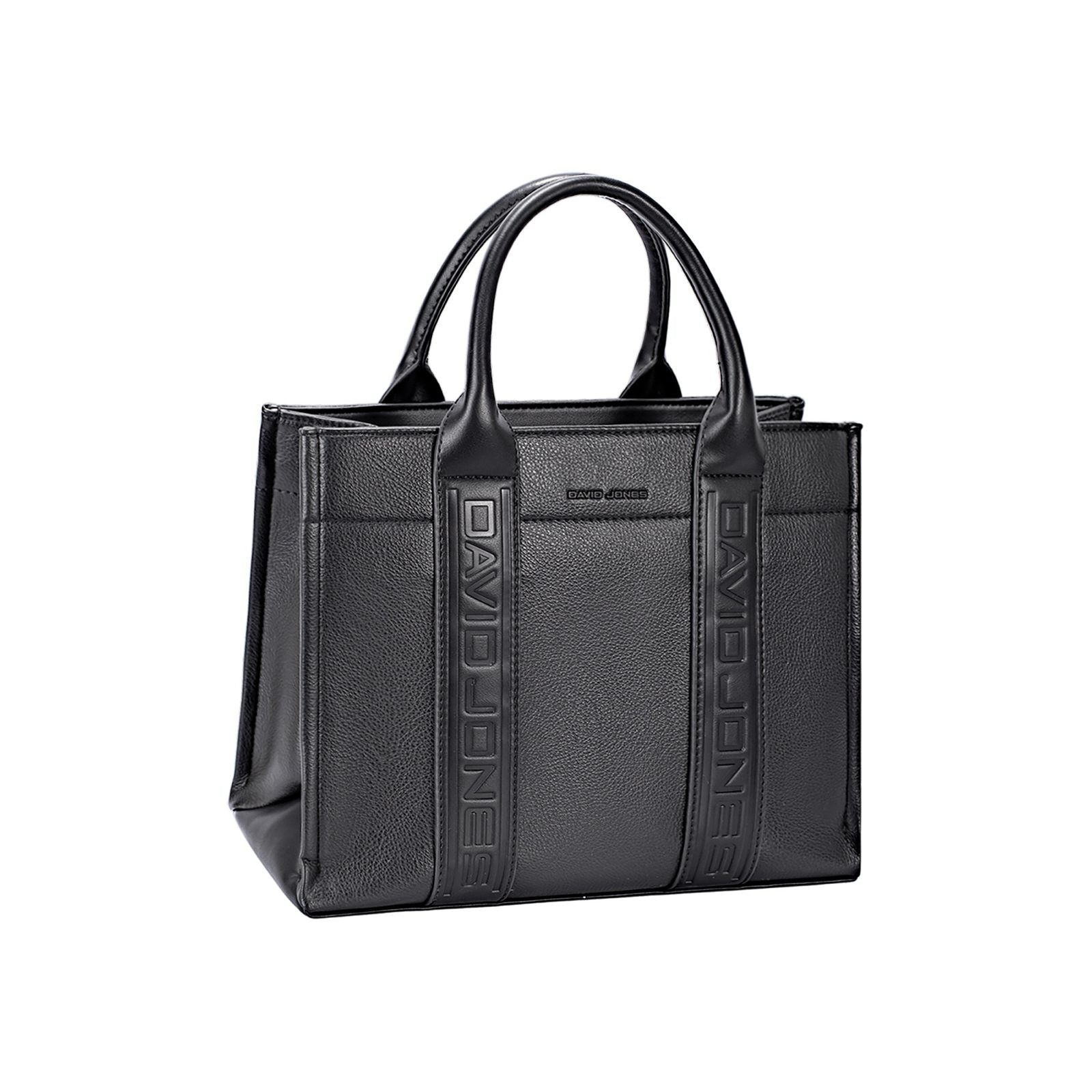 David Jones Sac Cabas Tote Noir CM7724 – Vue de face