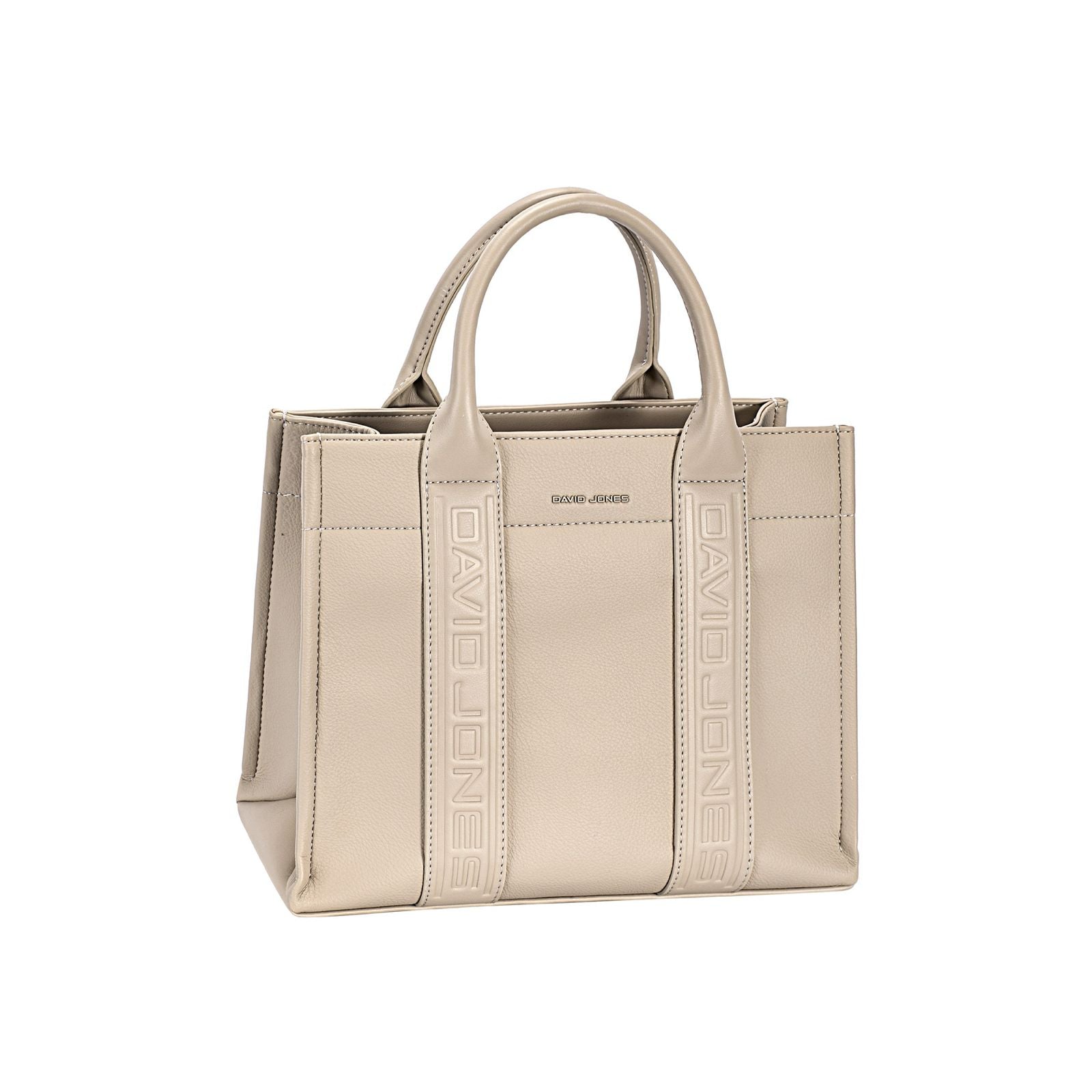 David Jones Sac Cabas Tote Oxford Tan CM7724 – Vue de face