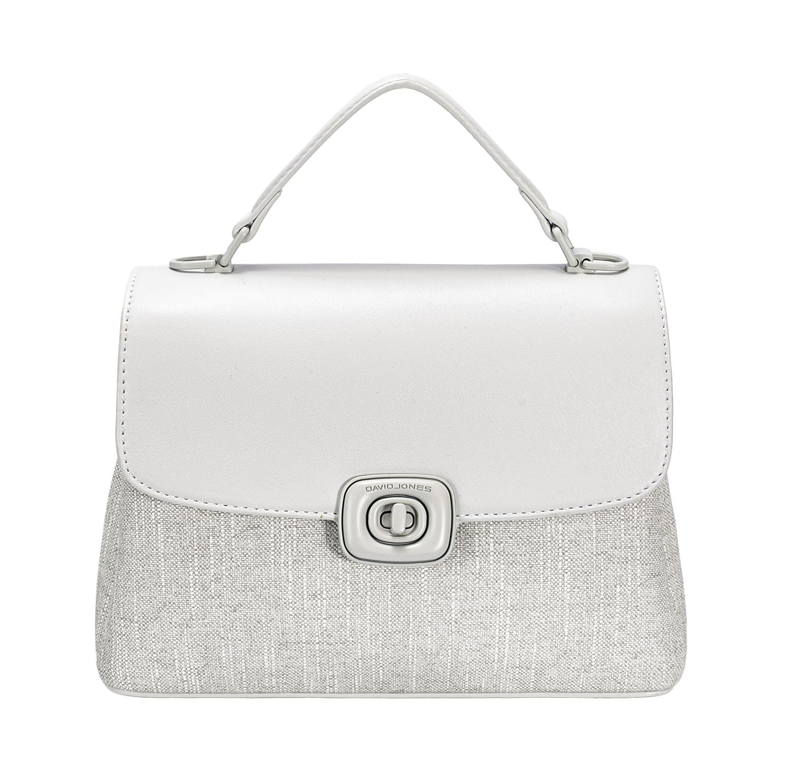 David Jones CM8315 – Vue de face blanc et lin